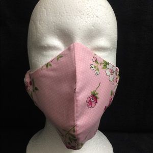 SweetPink Floral Face Mask